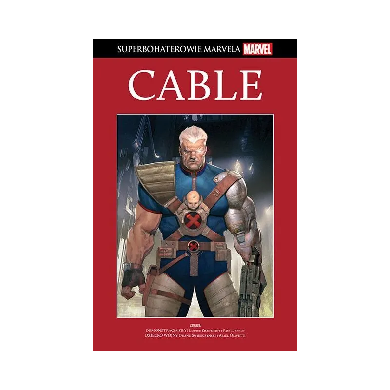 CABLE SUPERBOHATEROWIE MARVELA - Hachette