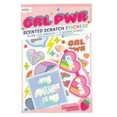 PACHNĄCE NAKLEJKI GRL PWR - Ooly