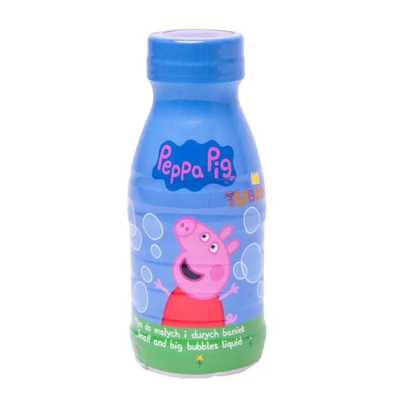 PŁYN DO BANIEK MYDLANYCH ŚWINKA PEPPA 250ML - Tuban