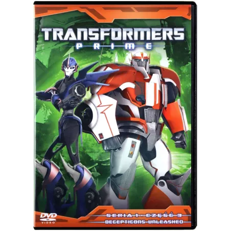 TRANSFORMERS PRIME SERIA 1 CZĘŚĆ 3 DVD PL - Filmostrada
