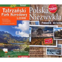 POZNAŃ PLAN MIASTA + POLSKA NIEZWYKŁA PRZEWODNIK DLA KAŻDEGO