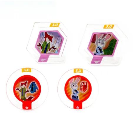 Disney Infinity 3.0 Dyski Mocy Zootopia Zootropolis