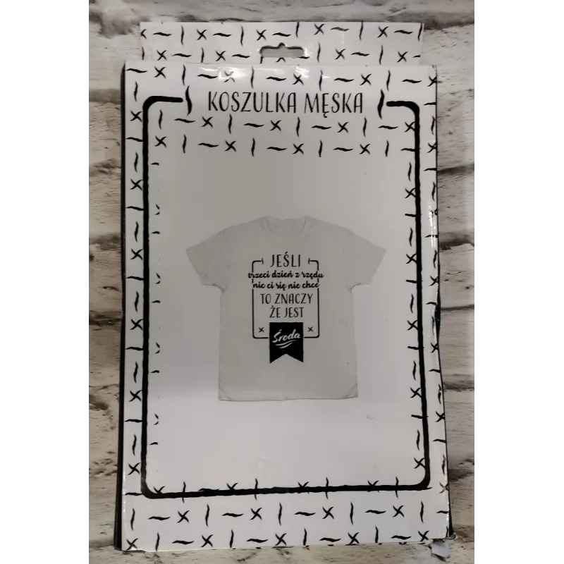 KOSZULKA MĘSKA ŚRODA XL - Panon