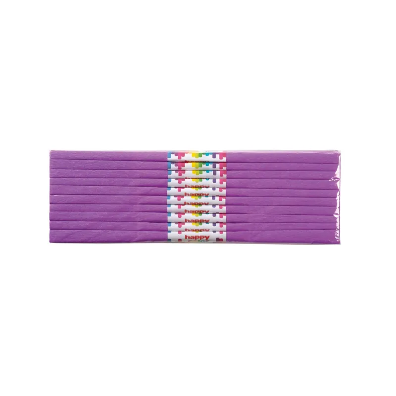 FIOLETOWA BIBUŁA MARSZCZONA KREPA KREPINA HAPPY COLOR 50/200 - GDD