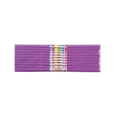 FIOLETOWA BIBUŁA MARSZCZONA KREPA KREPINA HAPPY COLOR 50/200 - GDD