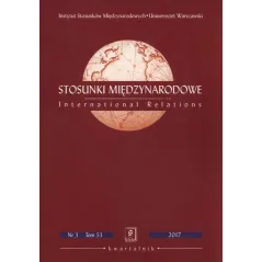 STOSUNKI MIĘDZYNARODOWE 3/2017 53 - Scholar