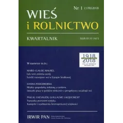 WIEŚ I ROLNICTWO 1/2018 - Scholar