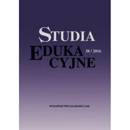 STUDIA EDUKACYJNE 38/2016 - Wydawnictwo Naukowe UAM