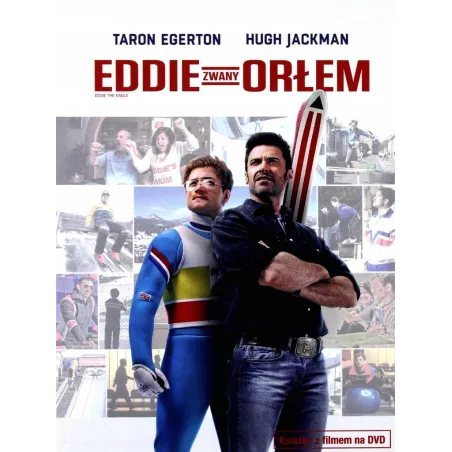 Eddie Zwany Orłem Książka + Dvd Pl Eddie Zwany Orłem Książka + Dvd Pl