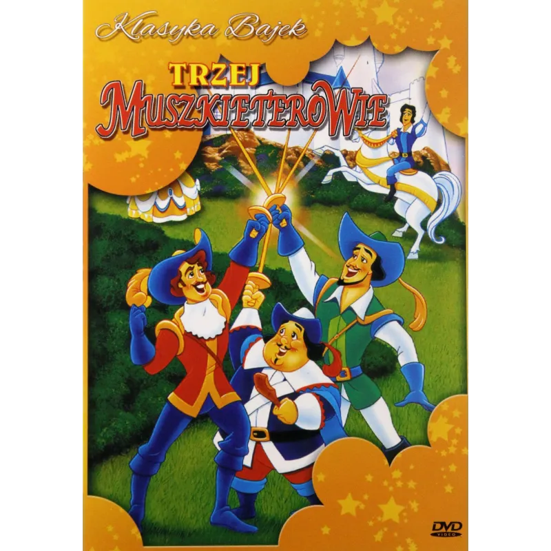 TRZEJ MUSZKIETEROWIE DVD PL - Cass Film