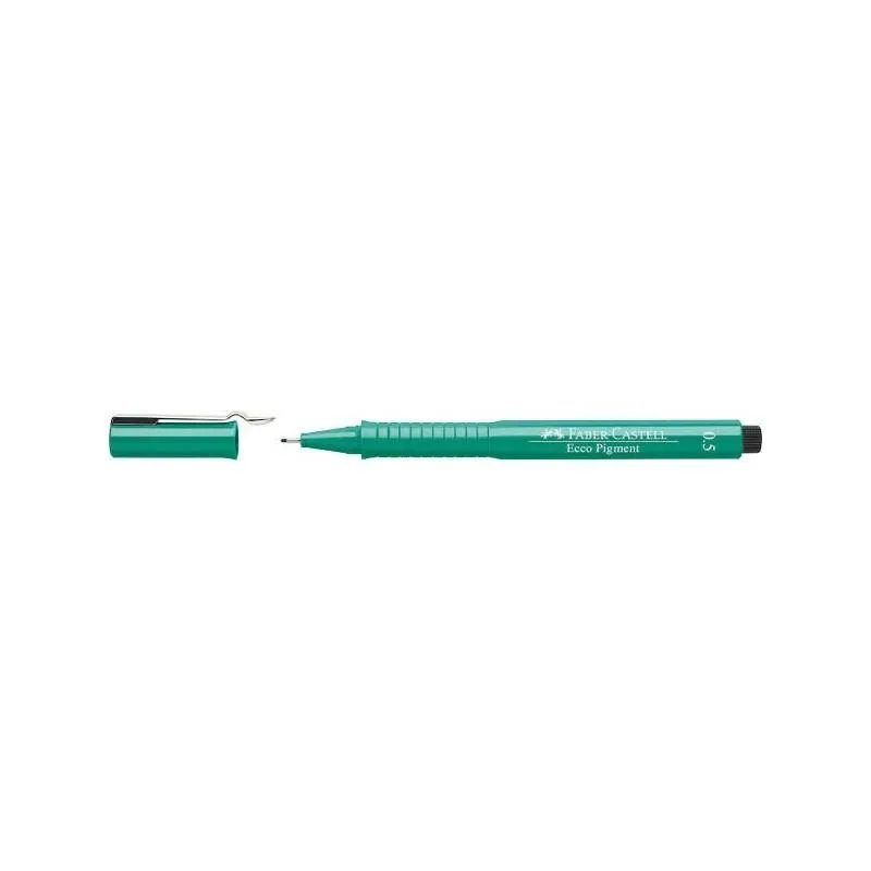 CIENKOPIS KREŚLARSKI FABER CASTEL ECCO PIGMENT ZIELONY - Faber Castell