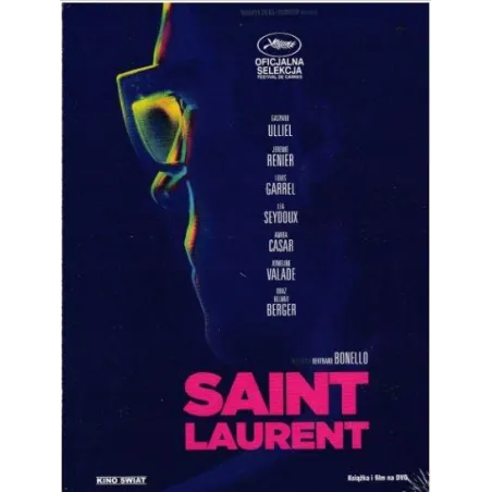 SAINT LAURENT KSIĄŻKA + DVD PL - Kino Świat