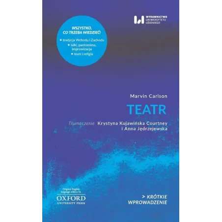 TEATR Marvin Carlson - Wydawnictwo Uniwersytetu Łódzkiego