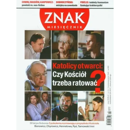 MIESIĘCZNIK ZNAK NR 689 PAŹDZIERNIK (10) 2012 - Znak