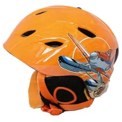 KASK NARCIARSKI SAMOLOTY S POMARAŃCZOWY - Vision One