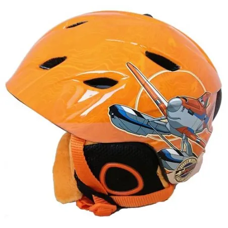 KASK NARCIARSKI SAMOLOTY S POMARAŃCZOWY - Vision One