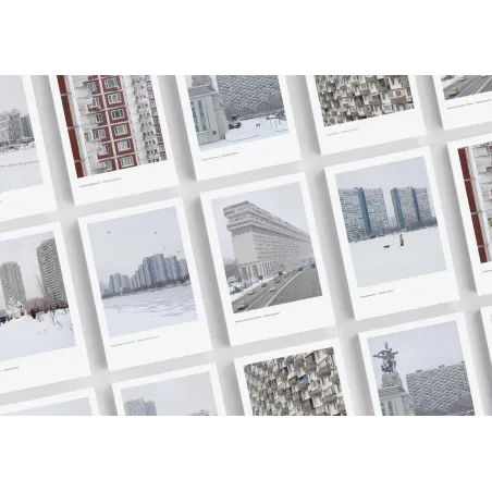 Interaktywny Zestaw Architektonicznych Fotografii Moskwy