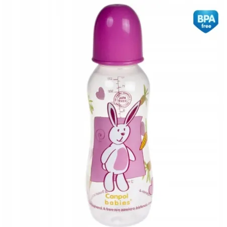 BUTELKA PROFILOWANA 330ML 12M+ - Canpol