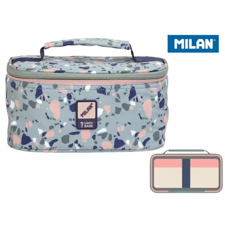 TORBA TERMICZNA 0,75 L. MILAN TERRAZZO GREEN - Milan