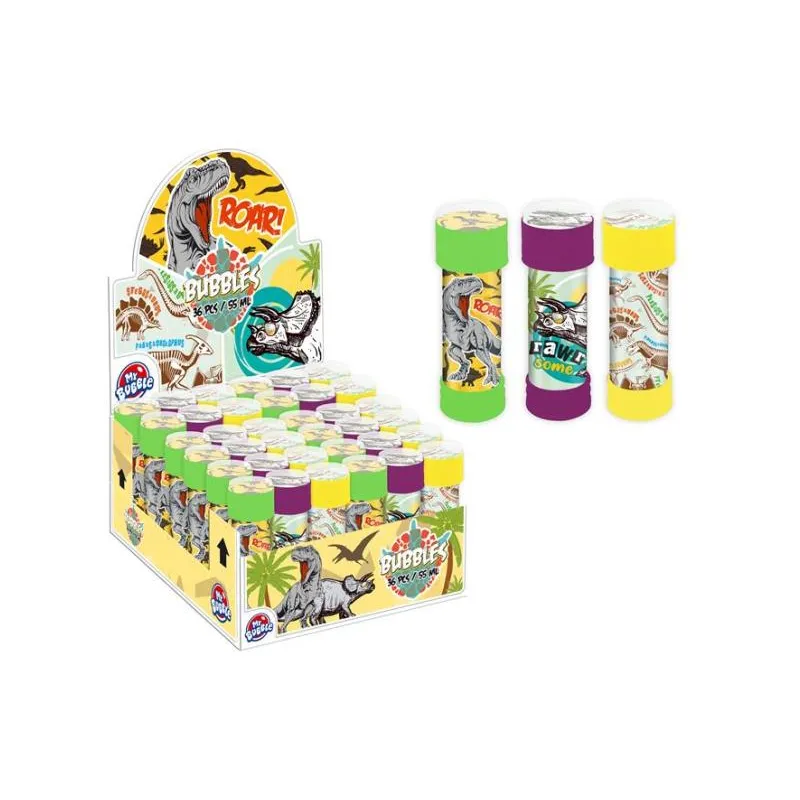 BAŃKI MYDLANE 55ML DINOZAUR - Euro-Trade