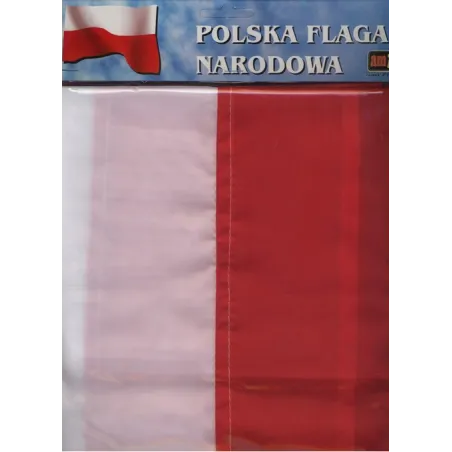 POLSKA FLAGA NARODOWA 70 X 112CM - Amiplay