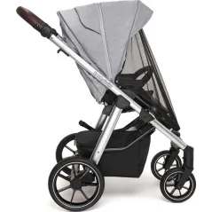 WÓZEK GŁEBOKO SPACEROWY 2W1 BABY DESIGN BUENO GRAY PEONY II GATUNEK - Baby Design