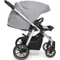 Wózek Głeboko Spacerowy 2W1 Baby Design Bueno Gray Peony Ii Gatunek
