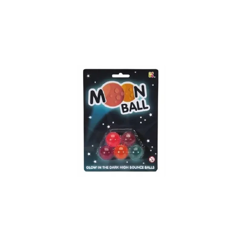 PIŁECZKI KAUCZUKOWE MOON BALL 5 SZT. - Fumfings