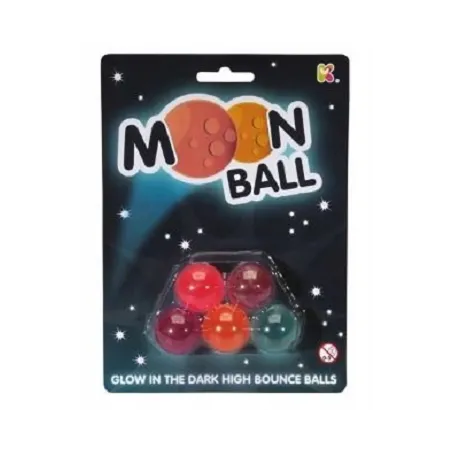 PIŁECZKI KAUCZUKOWE MOON BALL 5 SZT. - Fumfings