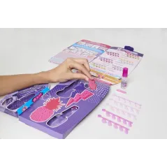 GO GLAM MANICURE ZESTAW KREATYWNY DO STYLIZACJI PAZNOKCI 8+ II GATUNEK - Spin Master