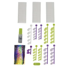 GO GLAM MANICURE ZESTAW KREATYWNY DO STYLIZACJI PAZNOKCI 8+ II GATUNEK