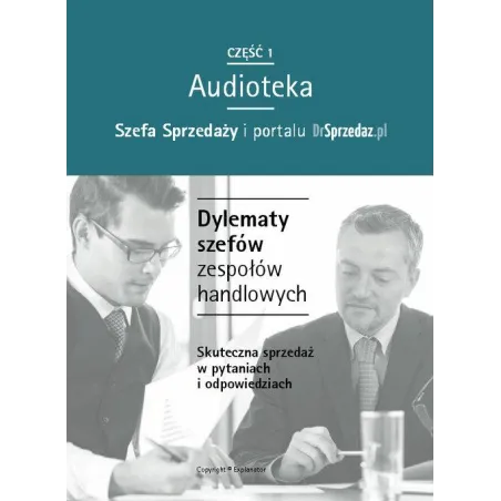 Dylematy Szefów Zespołów Handlowych Audiobook Cd Mp3