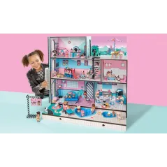 L.o.l Surprise! Ogromny Drewniany Domek Dla Lalek + 85 Niespodzianek 3+