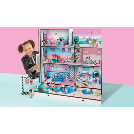 L.o.l Surprise! Ogromny Drewniany Domek Dla Lalek + 85 Niespodzianek 3+