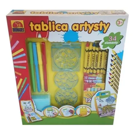 ZESTAW DO RYSOWANIA TABLICA ARTYSTY 3+ - Dromader