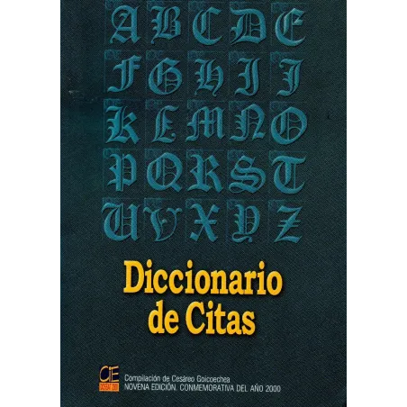DICCIONARIO DE CITAS
