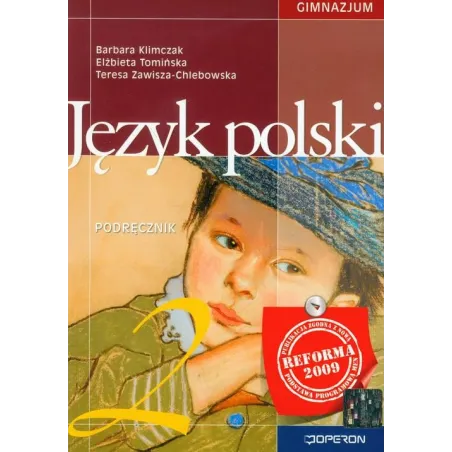 JĘZYK POLSKI 2 PODRĘCZNIK Barbara Klimczak - Operon