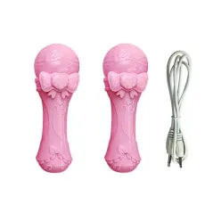 SZKATUŁKA Z POZYTYWKĄ NA STATYWIE RÓŻOWA 3+ - Lean Toys