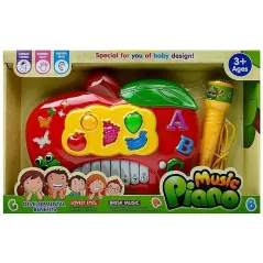 Pianinko Elektroniczne Jabłko 3+