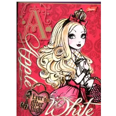 ZESZYT A5/16 KARTEK W KRATKĘ  BEZ MARGINESU EVER AFTER HIGH 