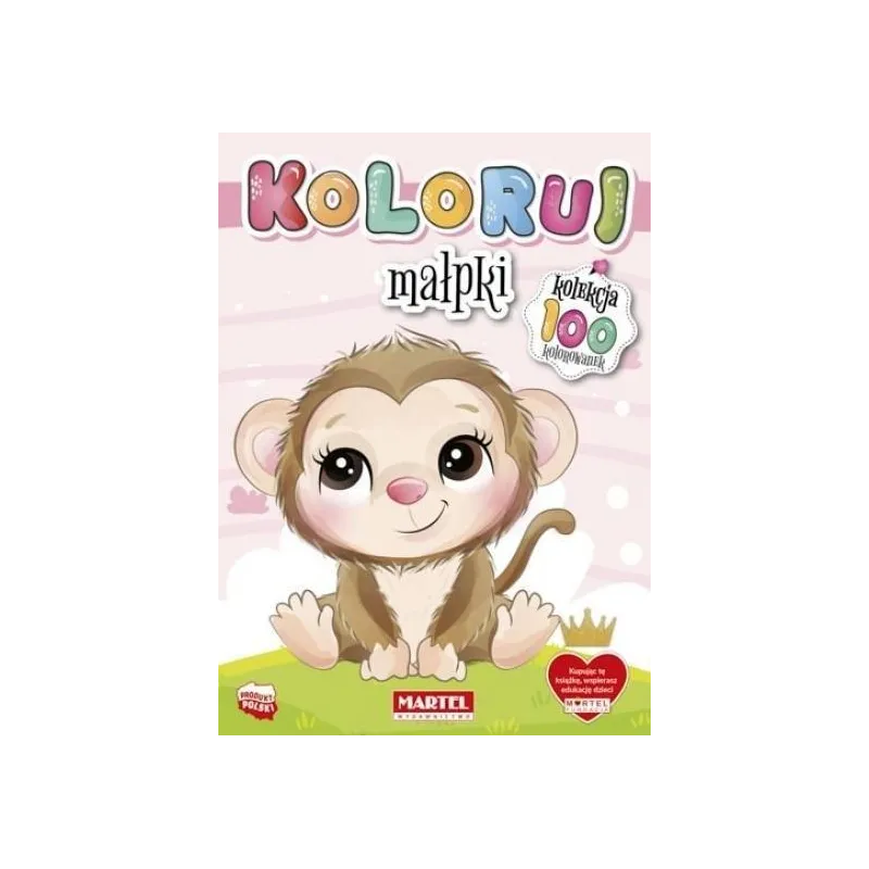 KOLORUJ MAŁPKI - Martel