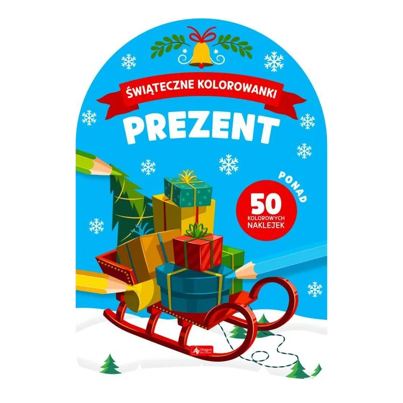 PREZENT. ŚWIĄTECZNE KOLOROWANKI - Dragon