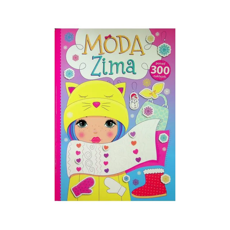 MODA ZIMA PONAD 300 NAKLEJEK - Olesiejuk