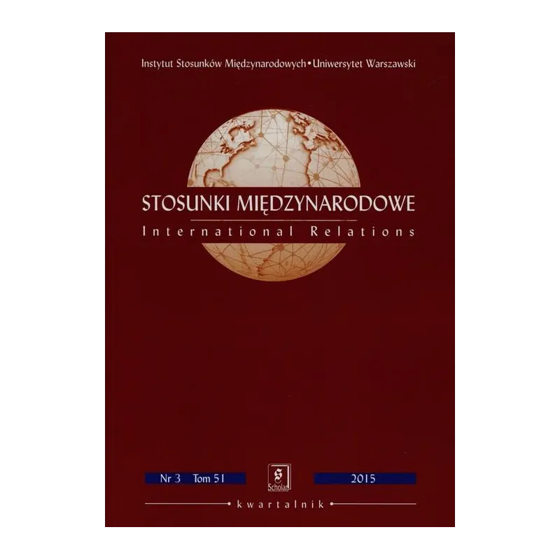 STOSUNKI MIĘDZYNARODOWE 3/2015 51 - Scholar