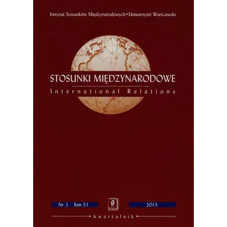 STOSUNKI MIĘDZYNARODOWE 3/2015 51 - Scholar