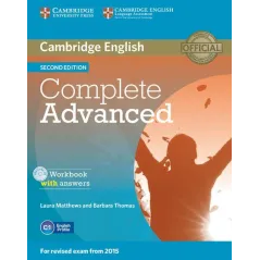 COMPETE ADVENCED WORKBOOK WITH ANSWERS + CD Laura Matthews - Cambridge University Press