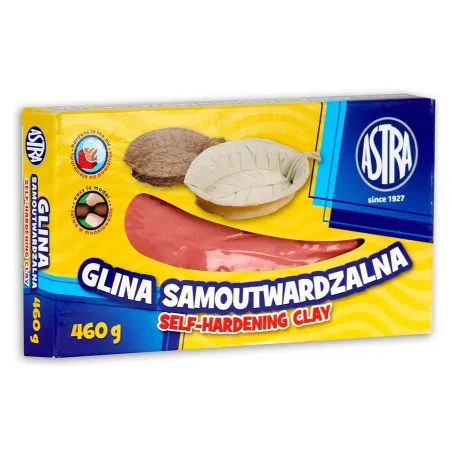 GLINA SAMOUTWARDZALNA RÓŻOWA 460 G - Astra