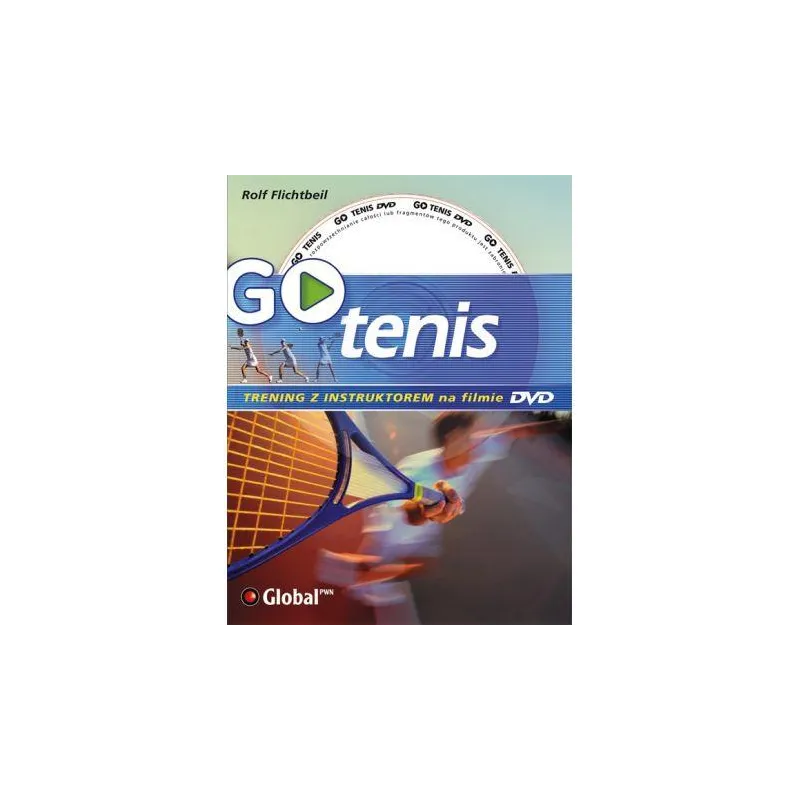 GO TENIS. TRENING Z INSTRUKTOREM KSIĄŻKA + DVD PL Ron Flichtbeil