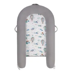 WIELOFUNKCYJNY KOKON NIEMOWLĘCY VELVET PLANE ART COLLECTION LULANDO 85 X 45 CM II GATUNEK