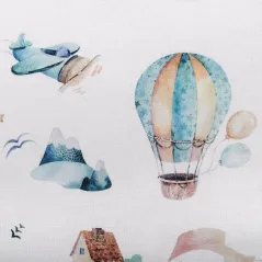 WIELOFUNKCYJNY KOKON NIEMOWLĘCY VELVET PLANE ART COLLECTION LULANDO 85 X 45 CM II GATUNEK